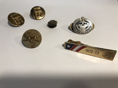 Mixed Lot of 6 Vintage Military Pins/bars | eBay