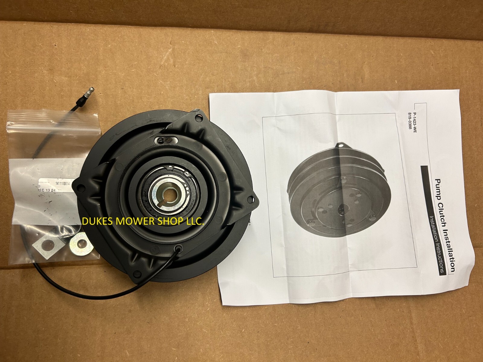 Warner Clutch, 1417-11,740144, ZC41820,29833,54728621