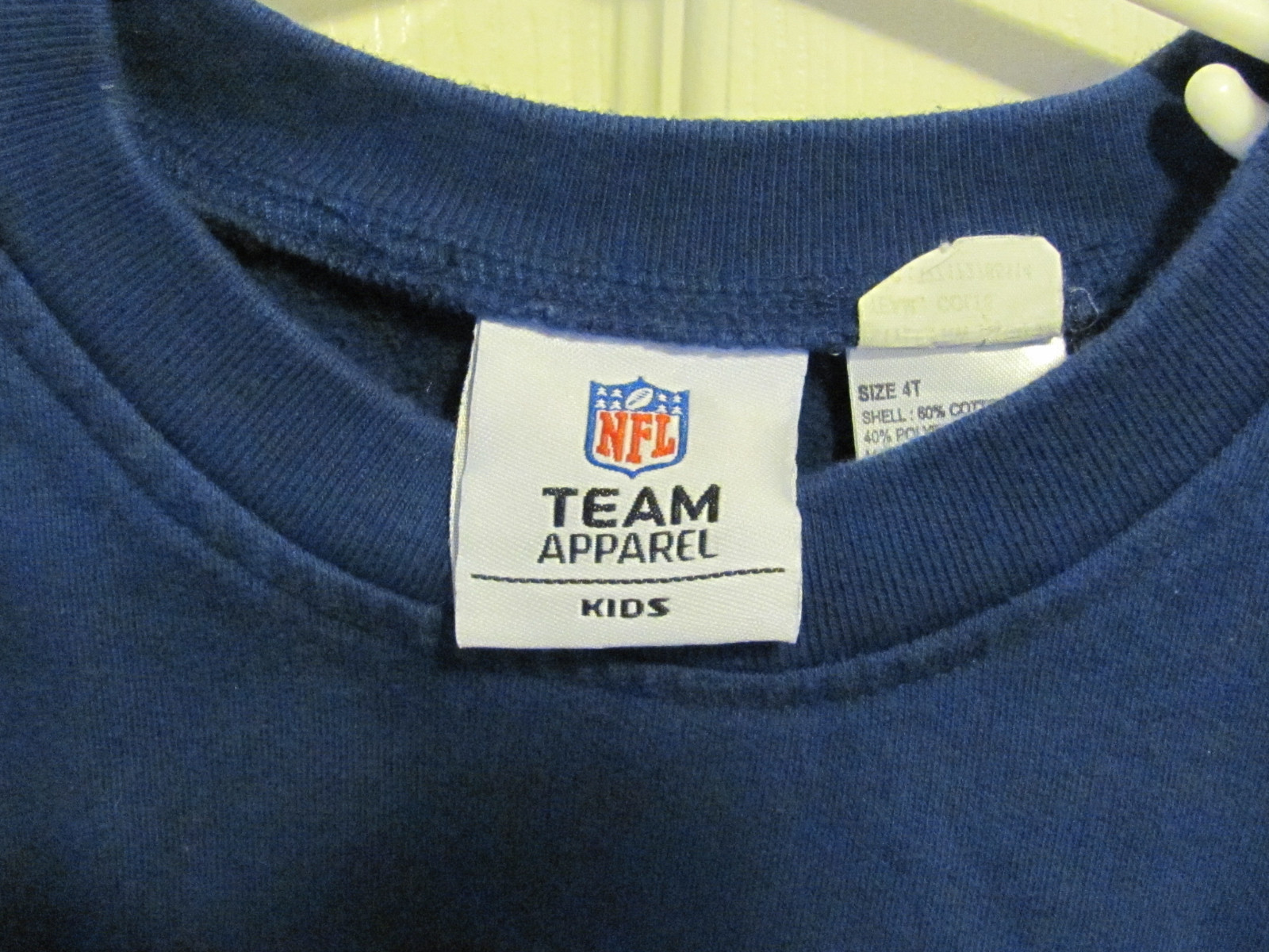 Indianapolis Colts NFL Sweatshirt, 4T, by NFL Team Apparel