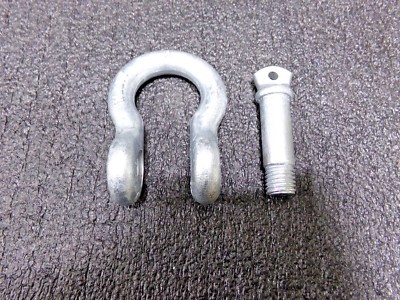 2XY42 Industrial Grade Anchor Shackle, 14000lb, Cap, 3/4'' (RC)