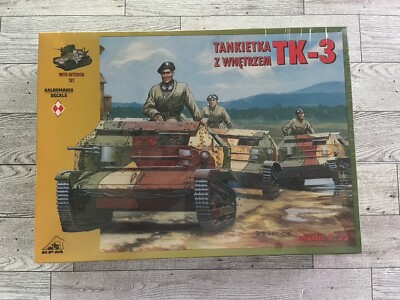 RPM - TK-3 Polish Light Tank w/ Interior - 1/35 Scale