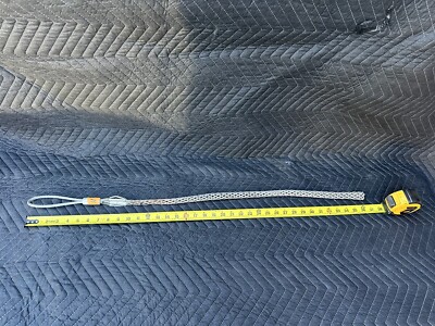 36x2'' Cable Pulling Grip Sock Steel Cable Sock Flexible Eye