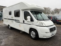 Bessacarr E480 fixed bed rear garage 