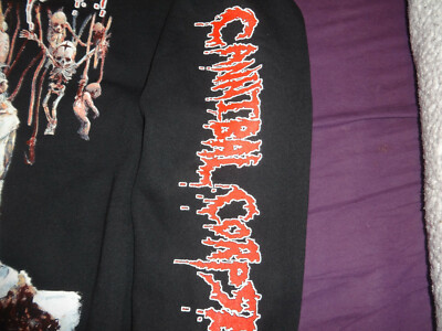 Death Metal Sweatshirt CREW NECK Tour 1992 Dying Fetus Obituary Immolation XL 