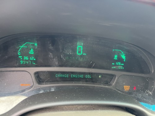 CADILLAC DEVILLE DIGITAL INSTRUMENT GAUGE CLUSTER 99,471
