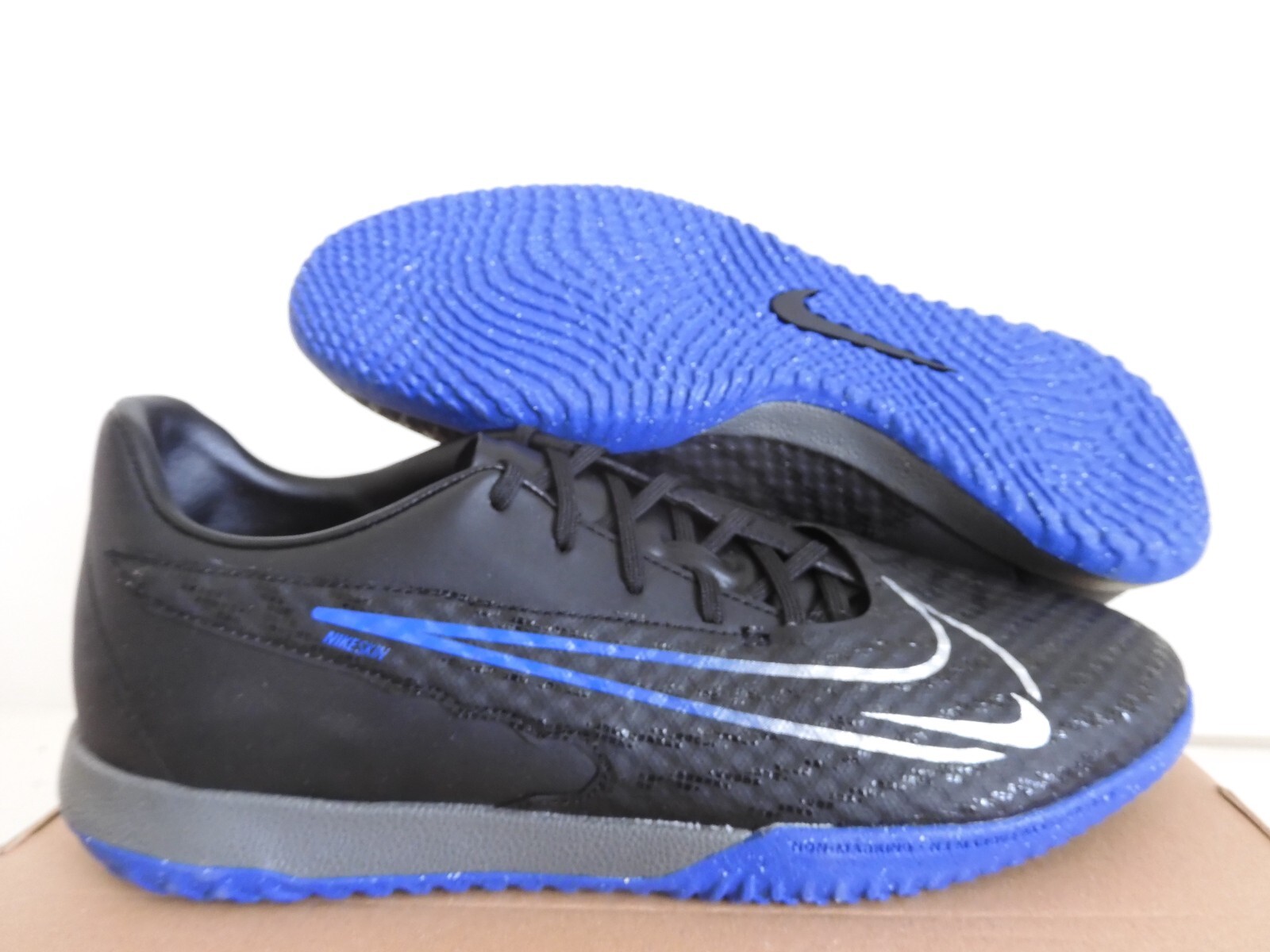 NIKEファントムGＸ Nike Phantom Gx Academy IC Indoor Soccer Cleats Black-Blue