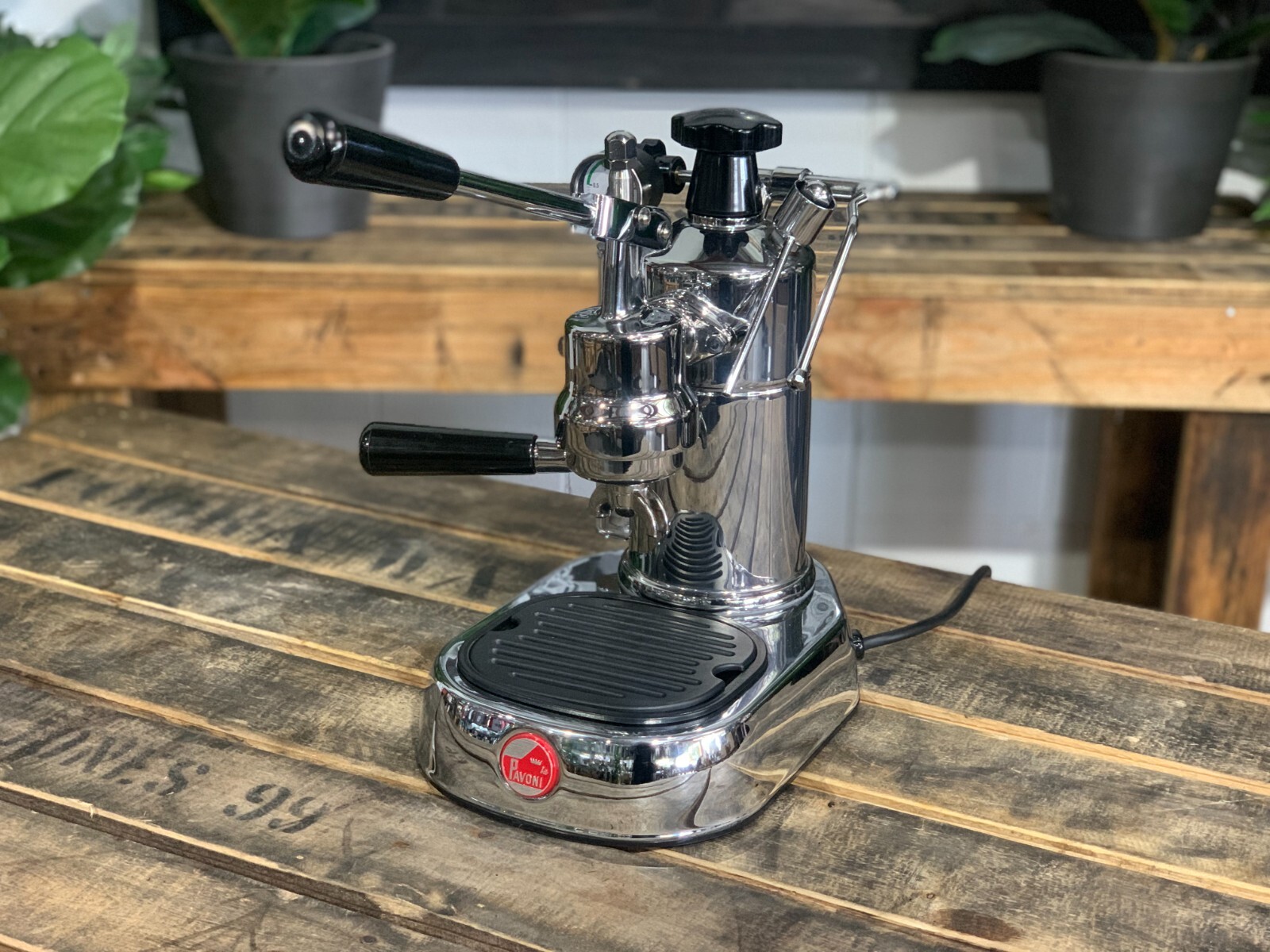 コーヒーメーカー・エスプレッソマシン La Pavoni Europiccola Pre-Millenium Restored La Pavoni Europiccola Pre Mill - fully upgraded