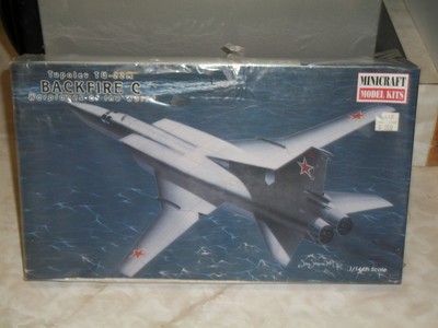 Minicraft 1/144 Scale Tupolev Tu-22M Backfire C Factory Sealed