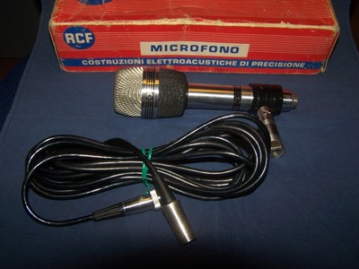 Vintage RCF microphone,mic,microfoon mikrofon microfono