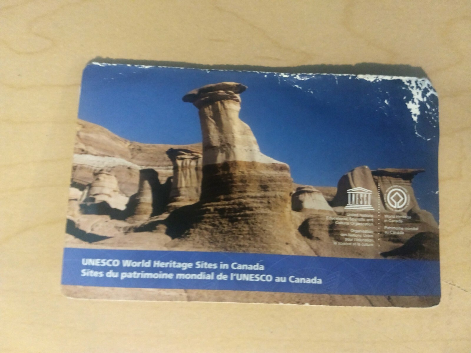 2015 UNESCO World Heritage Park Sites ERROR RARE Souvenir Sheet/Booklet Stamps