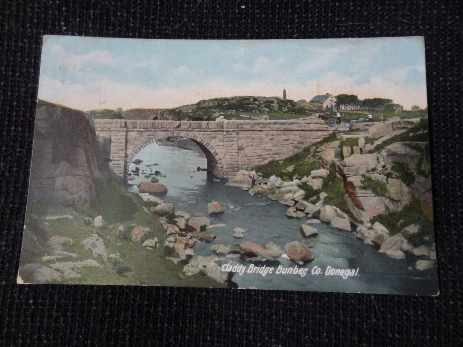 Claddy Bridge Bunbeg Co Donegal Postcard - 112724