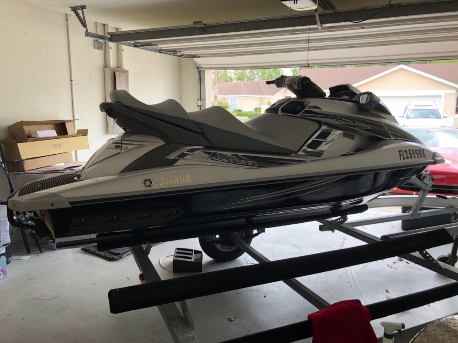 2013 Yamaha FX CRUISER HIGH OUTPUT JET SKI WAVE RUNNER DOUBLE TRAILER ALUMINIUM