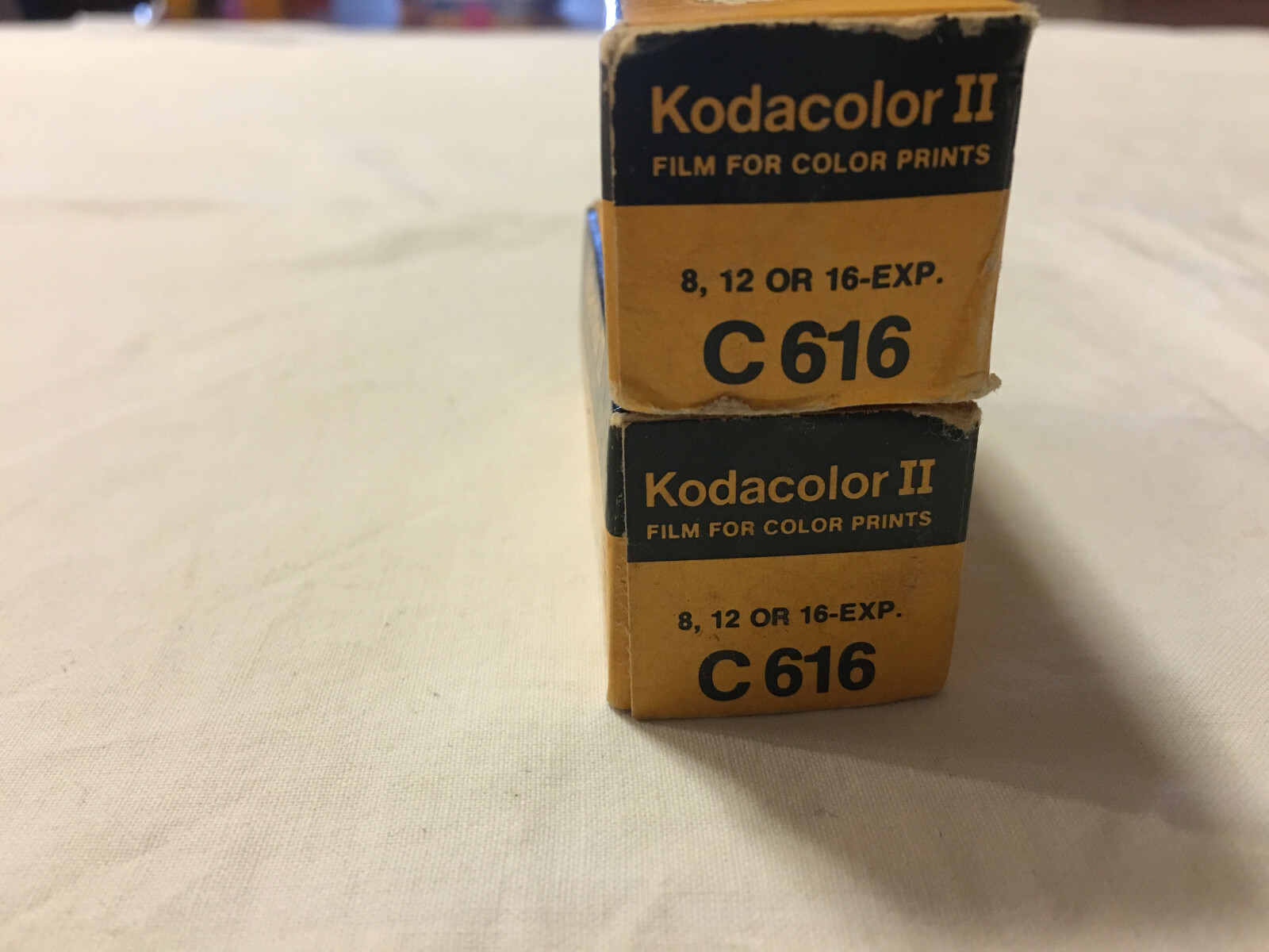 2 rolls Kodak KODACOLOR II Film for Color Prints, C 616