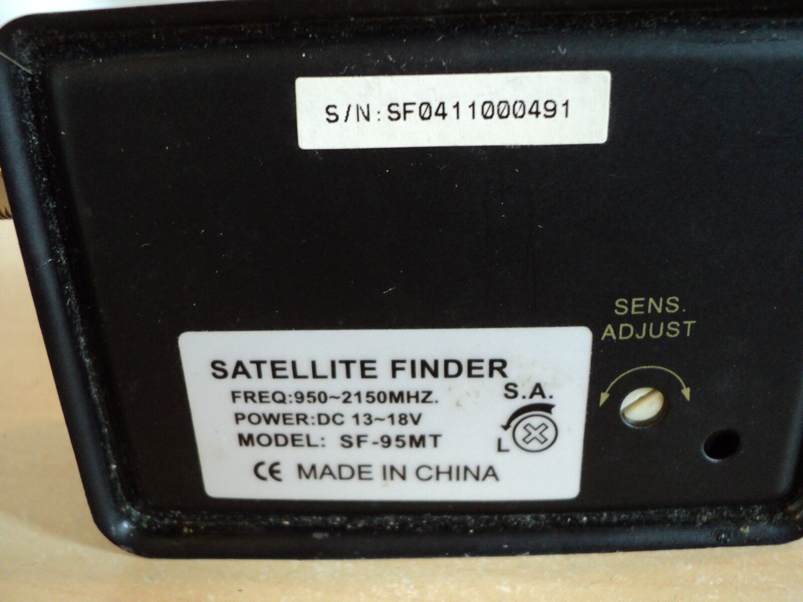 Wineguard Satellite Signal Finder Meter Model SF1000 RV Motorhome