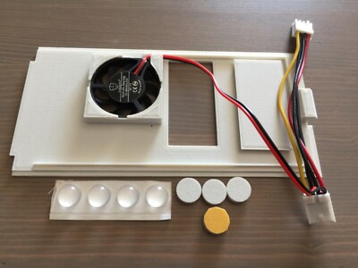 Commodore Amiga A1200 Cooling KIT for PiStorm32-Light and Rpi 3A+,Zero2,3B+,4B