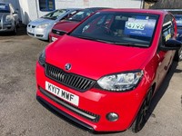 2017 Skoda Citigo 1.0 MPI Monte Carlo 3dr HATCHBACK Petrol Manual
