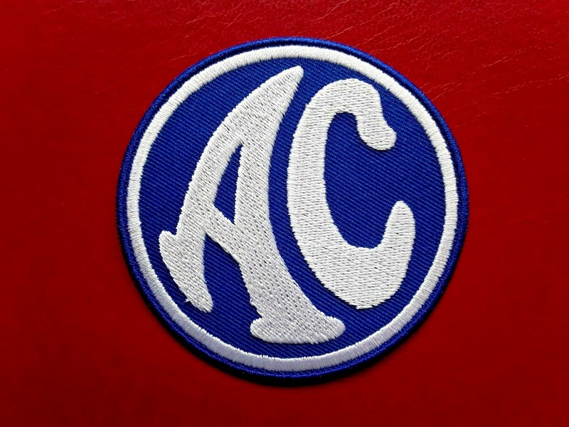 AC COBRA SHELBY AMERICAN CLASSIC MUSCLE CAR MAKER EMBROIDERED PATCH