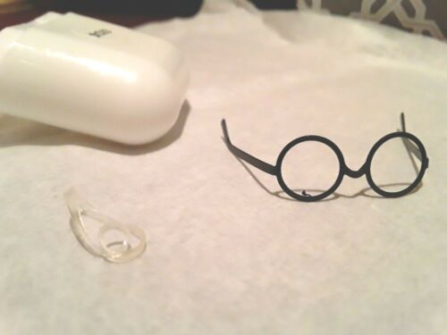 IMPOSSIBLE TO FIND! Replacement round glasses for 1/6 scale HARRY POTTER doll