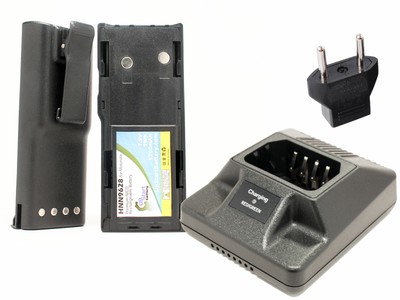 2x Battery +Charger +EU Adapter for Motorola GP300, PRO3150 NICD 1200mAh. Buy it now for 53.99