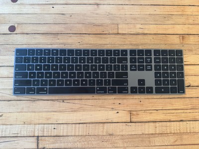 Apple Magic Keyboard with Numeric Keypad (Space Gray/ Black