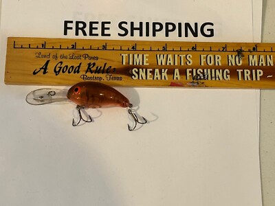 PRE PRADCO BANDIT 300 SERIES CRANKBAIT TRANSLUCENT CRAW COLOR TACKLE BOX FIND