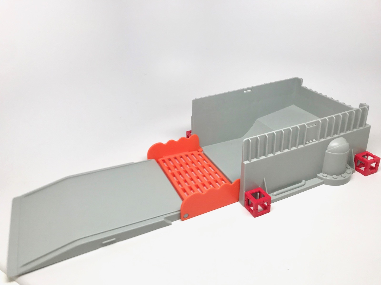 Rokenbok Rock Ball Bin Storage Container with Ramp Older Style