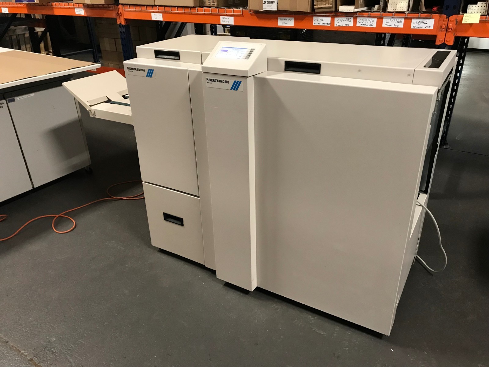 Plockmatic BM2000 Bookletmaker w/ Trimmer! Professionally Serviced & Tested