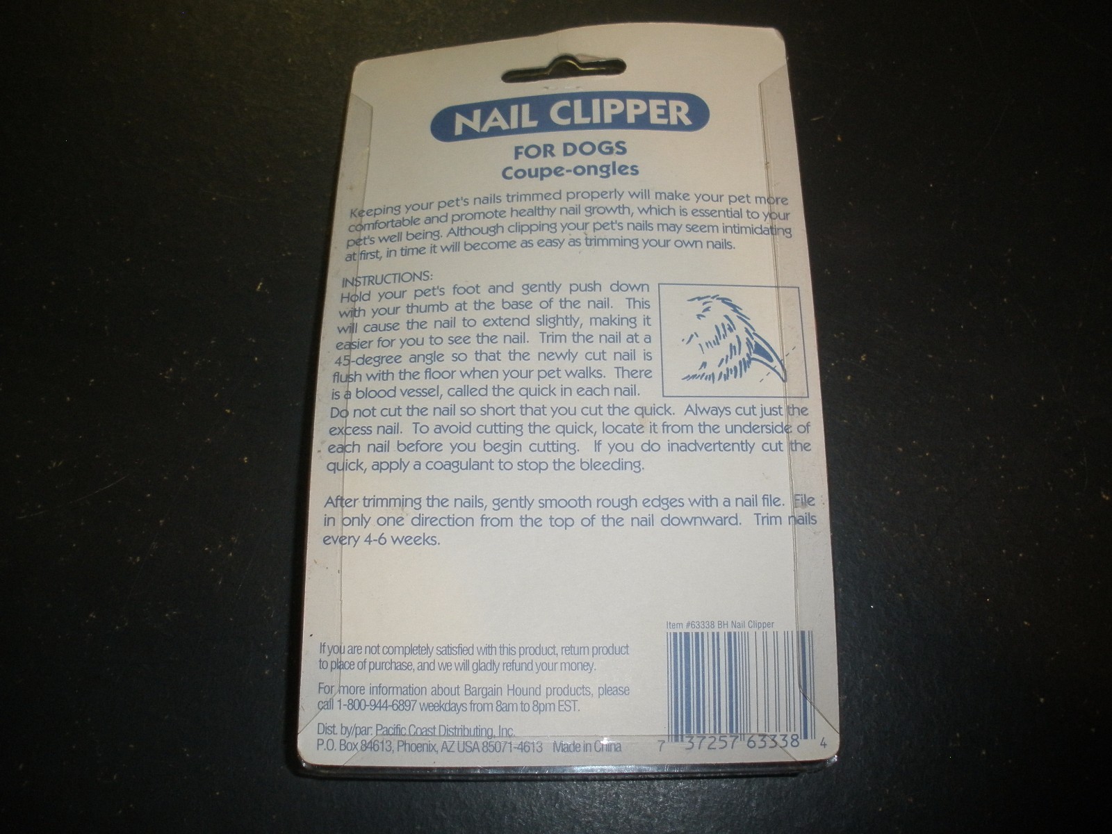 NEW Nail Clipper for dogs Coupe-ongles