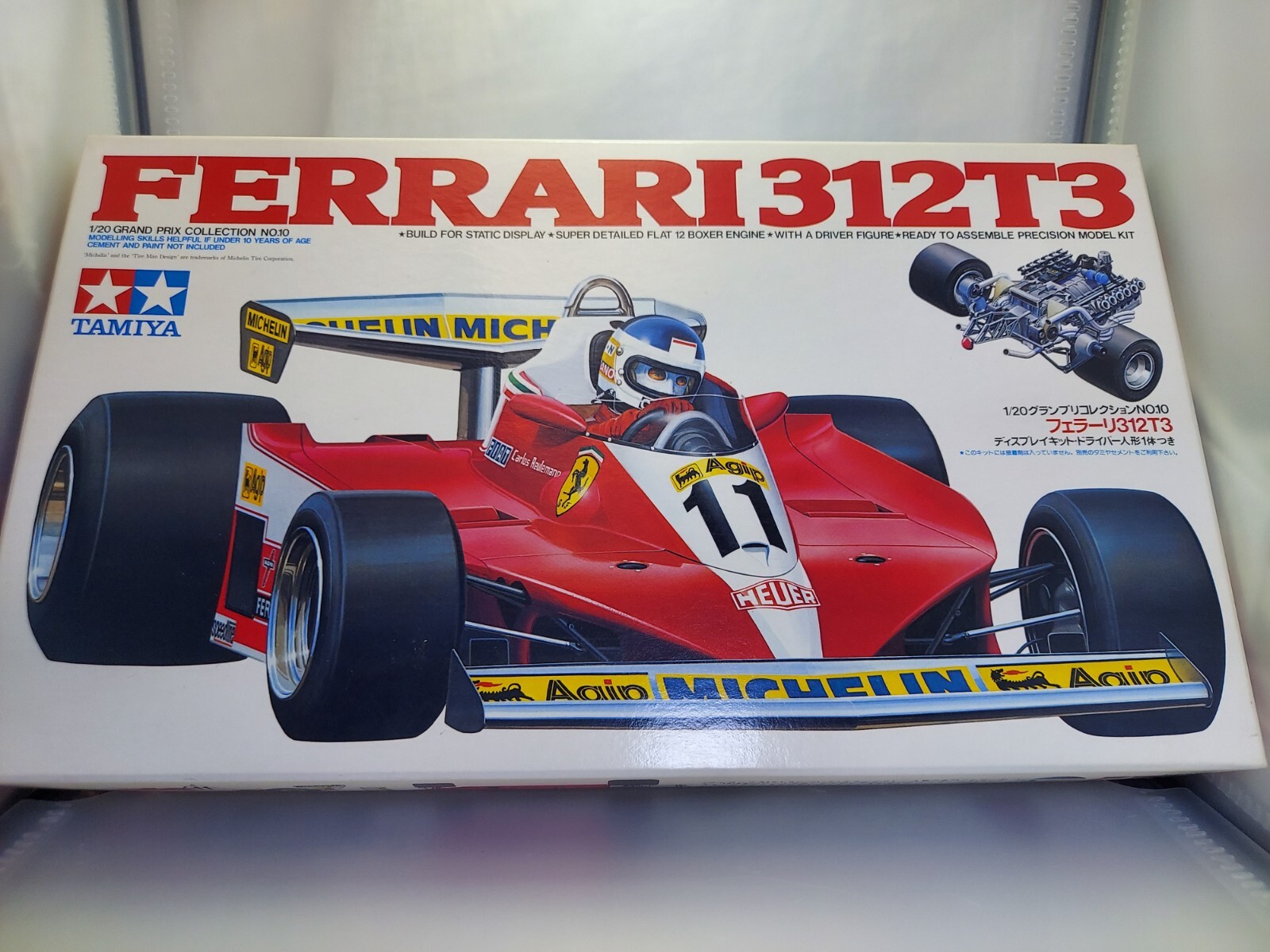 TAMIYA フェラーリ 312T3 TAMIYA 1/20 scale FERRARI 312T3 incomplete and damaged | eBay