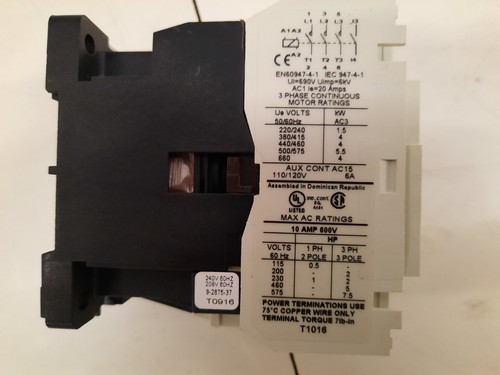 Eaton NSB CE15BNS3JB Other Contactors IEC 3P 10A 240V 600Hz