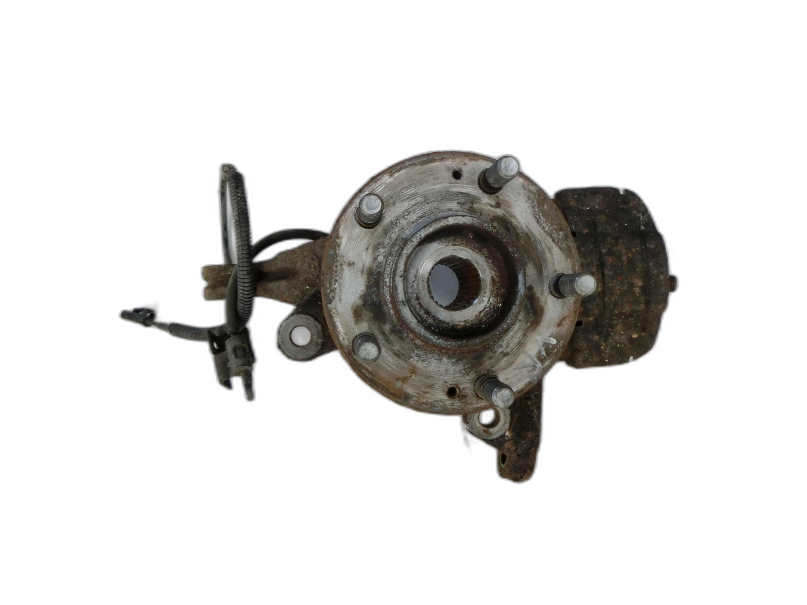 Stub Axle Wheel Hub with ABS Right Front for 90KW Hyundai I30 FD 07-10 - Bild 1