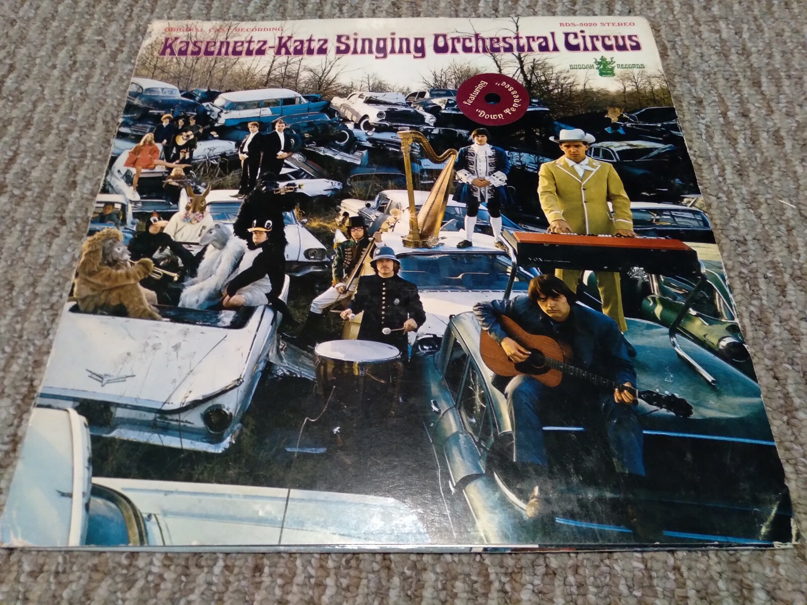 KASENETZ-KATZ SINGING ORCHESTRAL CIRCUS ~ LP 1968 GATEFOLD