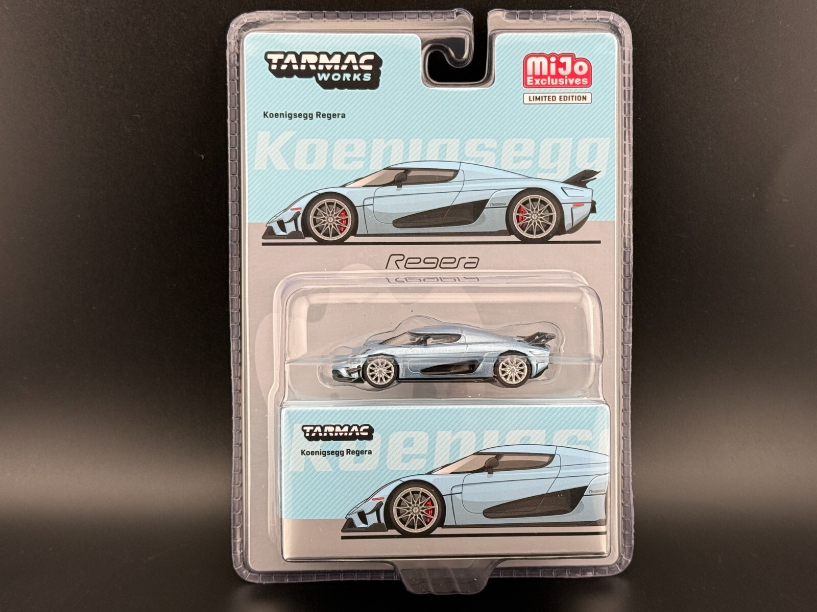 希少?? 1 43 ケーニグセグ レゲーラ 外箱 紙 希少Koenigsegg