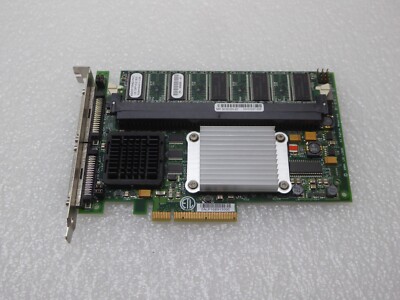 LSI Logic 01037-07 01-01037-07 PCIe Ultra 320 SCSI Raid Controller Card w/RAM