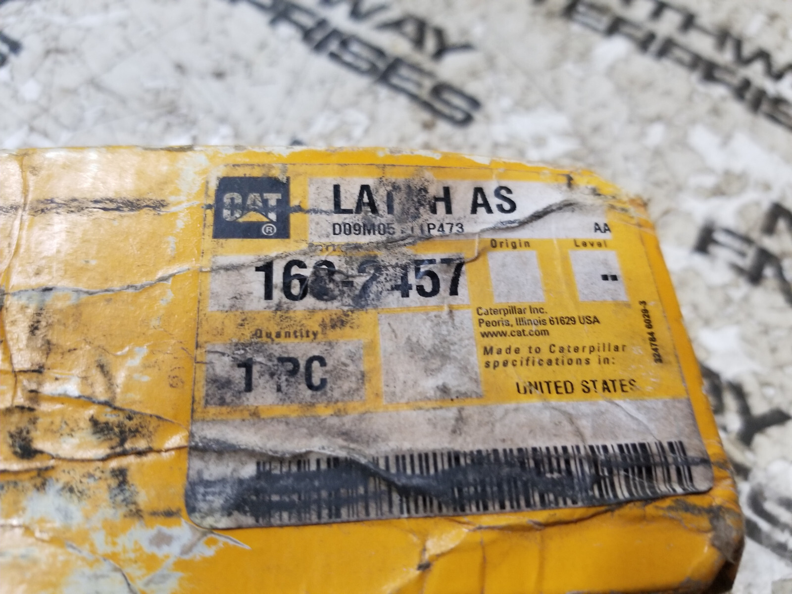 CATERPILLAR 168-2457 LATCH 1682457 - Picture 5 of 5