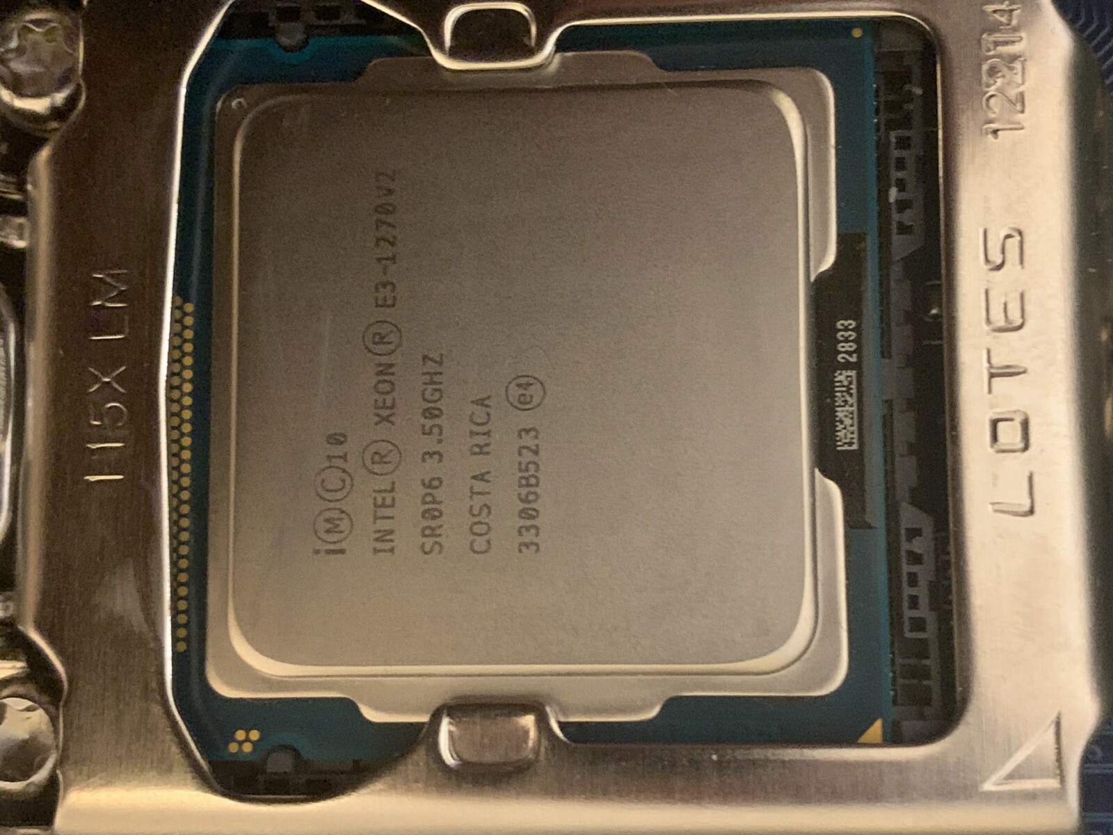 funktionaler Intel Xeon E3-1270 v2 3,5 GHz Quad-Core Prozessor LGA1155/Sockel H2