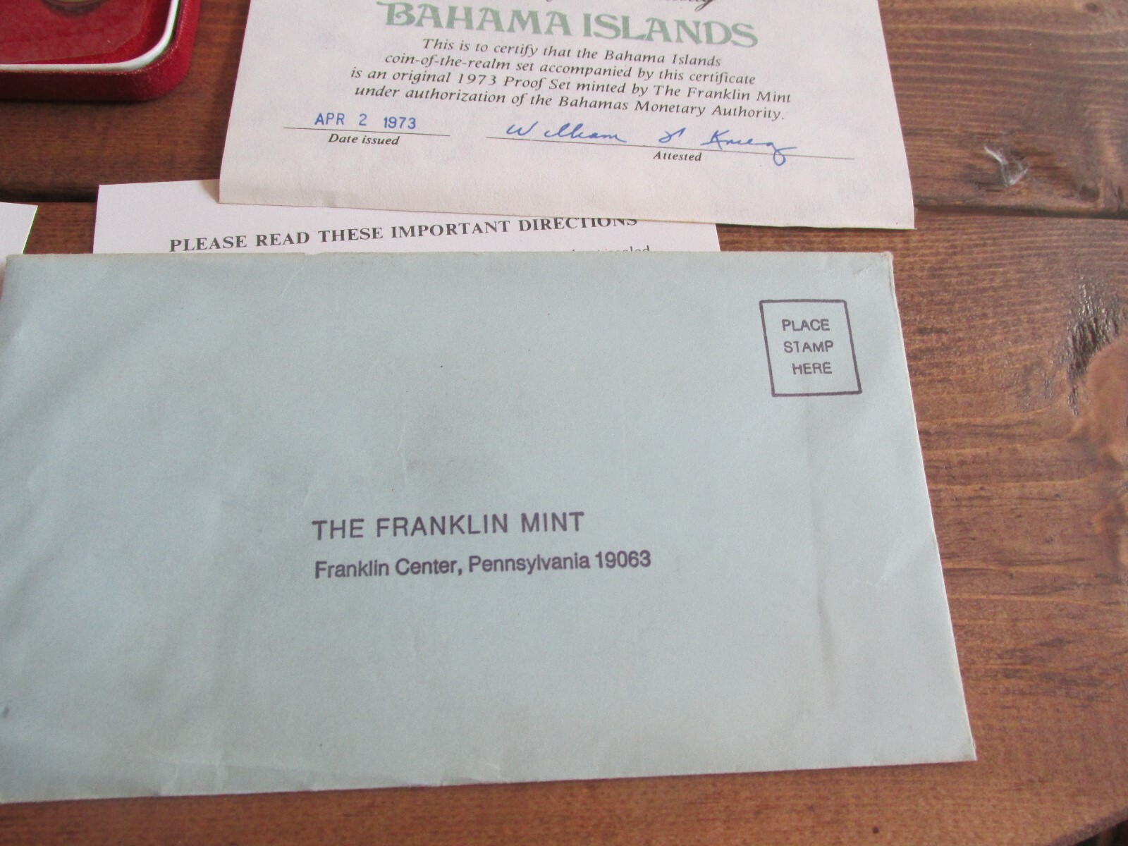 1973 Commonwealth of the Bahama Islands 9 Coin Proof set