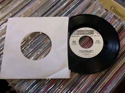 Sandie Shaw ''Stop Feeling Sorry /Stop At Nothing'' 45 rpm White label PROMO Vinyl