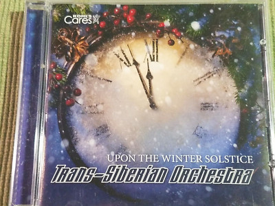 TRANS-SIBERIAN ORCHESTRA UPON THE WINTER SOLSTICE 12 TRACK CD NEW SEALED!