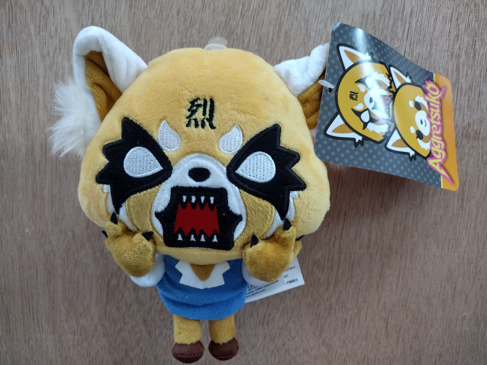 FREE SHIPPING! Gund Stuffed Sanrio Aggretsuko Rage 7