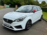 2019 MG3 1.5 VTi-TECH EXCITE 5DR WHITE RED MIRROR CAPS CARPLAY MG 3 SUPERMINI