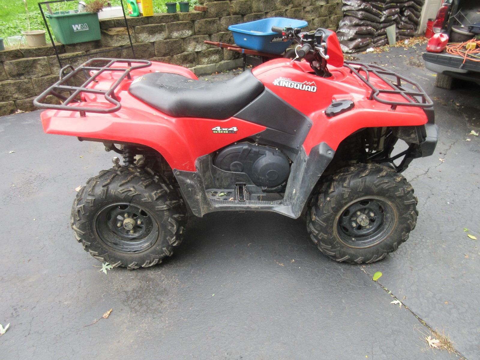 2016 SUZUKI KING QUAD 500AXI 4X4 ATV ***** NO RESERVE*********