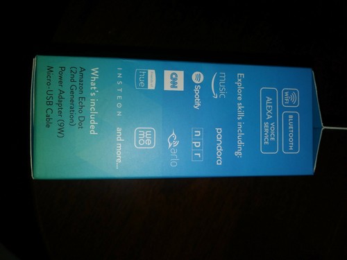 AMAZON ECHO DOT 2ND GENERATION 2017 ALEXA NEW IN BOX Free Shipping!!
