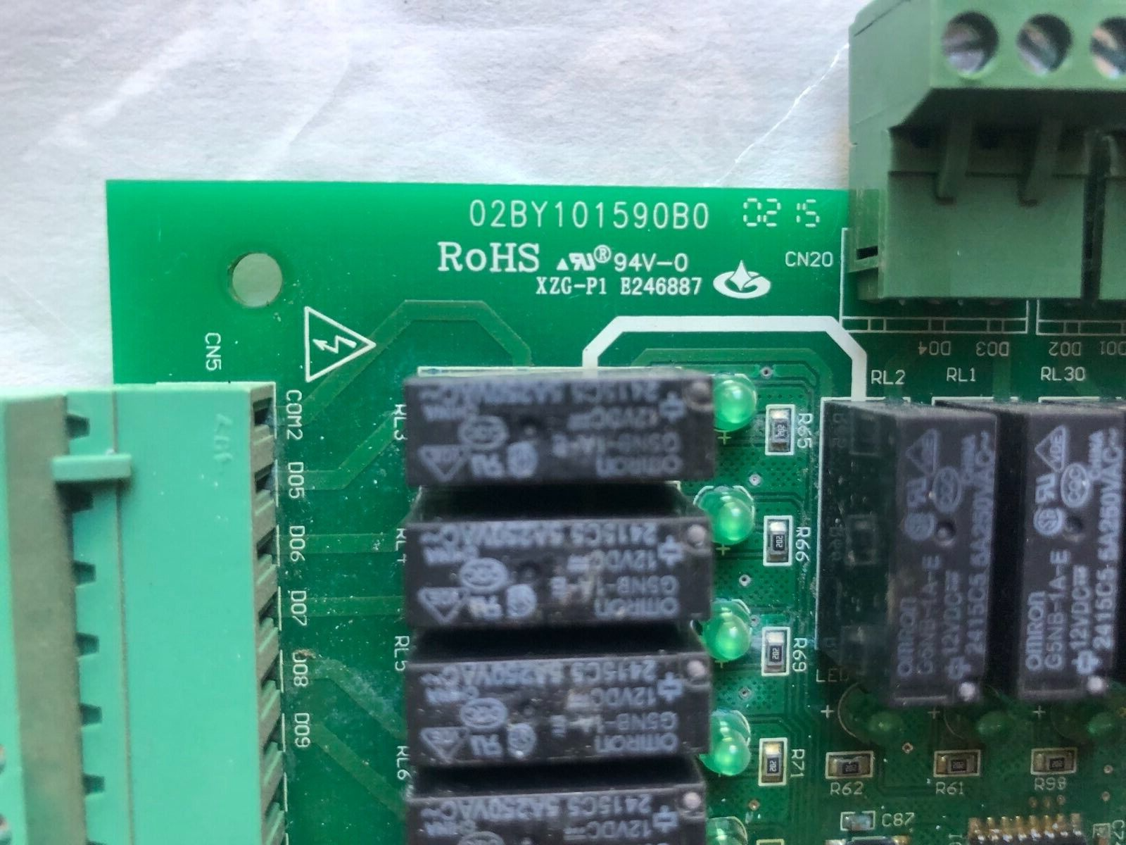 BOARD BY RoHS XZG-P1 E246887 94V-0 (02BY101590B0) | eBay BOARD BY RoHS XZG-P1 E246887 94V-0 (02BY101590B0) | eBay