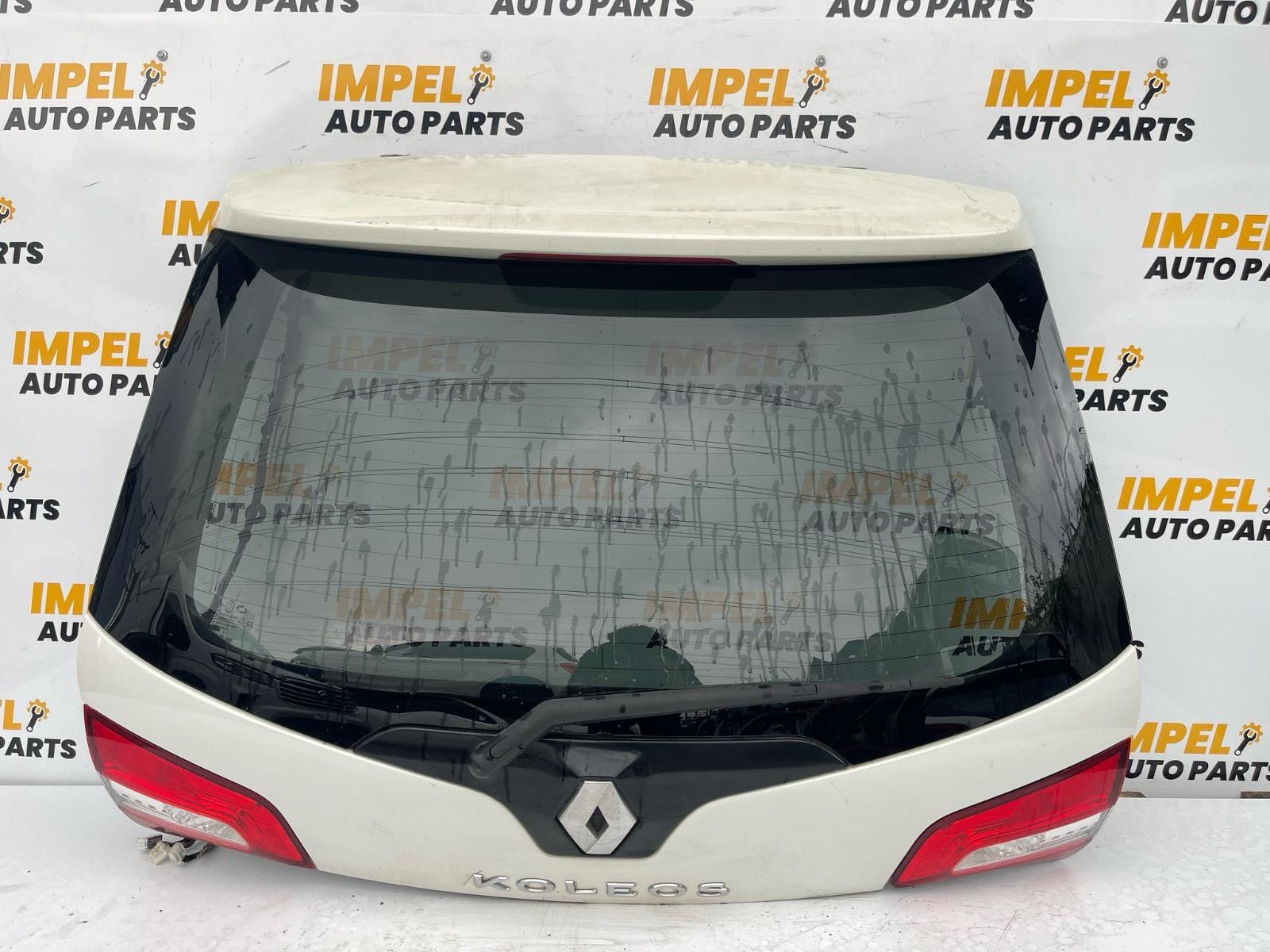 RENAULT KOLEOS H45 09/2008-04/2016 UPPER TAILGATE WHITE SPOILERED TYPE 2013 Renault KALEOS