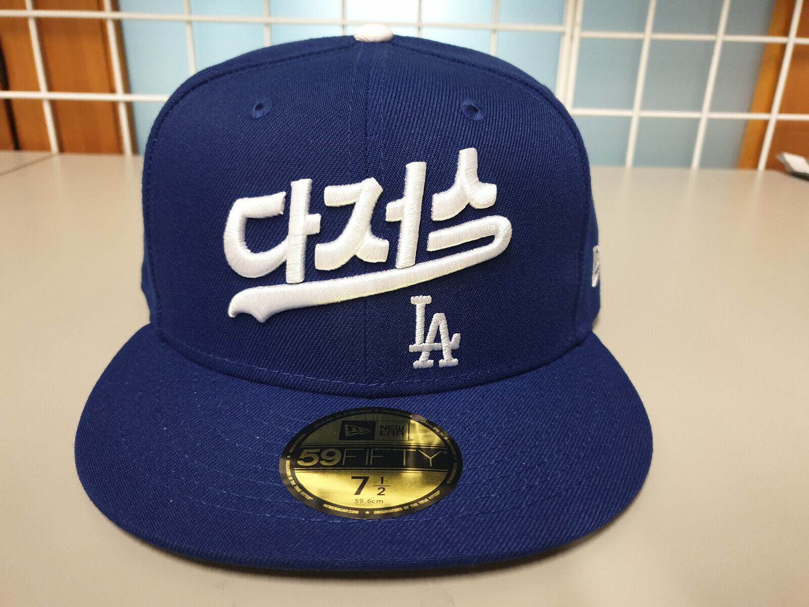 New Era MLB Los Angeles Dodgers Team Custom Korean 59Fifty New Era MLB Los Angeles Dodgers Team Custom Korean 59Fifty