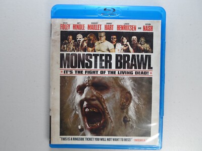 Monster Brawl - It's The Fight Of The Living Dead! - Mint!!  - ( Blu-ray )  -C70