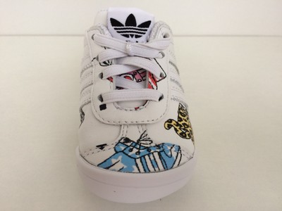U.K. Size 1K Adidas Originals Jeremy Scott Infant Crib Shoes.babys trainers U.K. Size 1K Adidas Originals Jeremy Scott Infant Crib Shoes.babys trainers