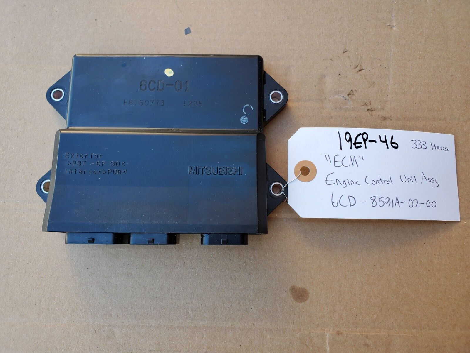 YAMAHA ECM, ENGINE CONTROL UNIT ASSY, 6CD-8591A-01-00, 200 YAMAHA ECM, ENGINE CONTROL UNIT ASSY, 6CD-8591A-01-00, 200