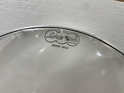 Ludwig 60s Vintage 14  Supraphonic Jazz Fest Snare Drum Head Resonant Drumhead
